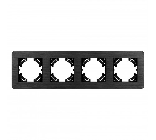 Рамка на 4 поста Arlight 49732 AKIRY