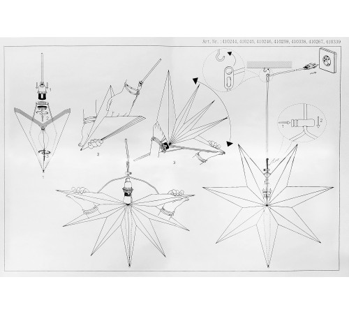 Звезда световая Dot 410339