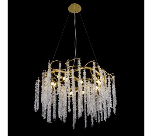 Подвесная люстра iLamp 8813-D800 GD Savage