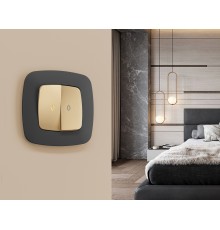 Рамка на 1 пост Ambrella Volt OF140801 Ecta