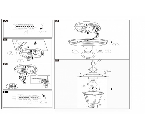 Подвесной светильник Eglo ПРОМО 22471 Laterna 4