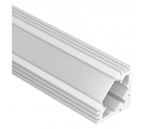 Профиль накладной угловой внутренний Arlight 018264 PDS45-T-2000 ANOD White