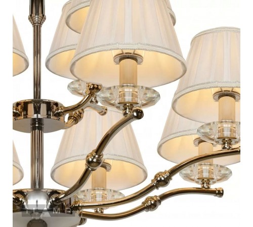 Подвесная люстра iLamp 85125/8+4 CR Vivaldi