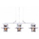 Подвесной светильник LUMINA DECO LDP 11327B-3 PR WT Capri