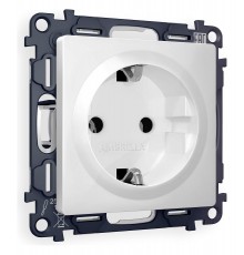 Розетка с заземлением, без рамки Ambrella Volt MA106010 Quant