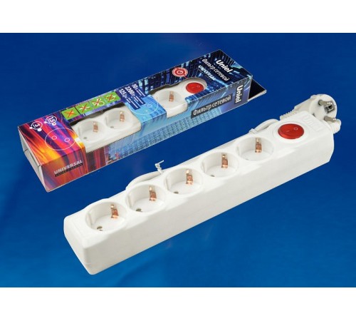 Удлинитель с выключателем Uniel UL-00001741 S-Gsu5