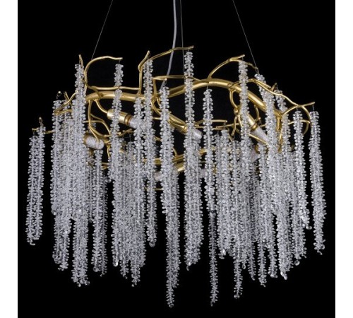 Подвесная люстра iLamp 8813-D800 GD Savage