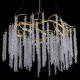 Подвесная люстра iLamp 8813-D800 GD Savage