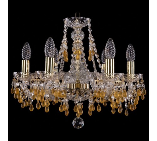Подвесная люстра Bohemia Ivele Crystal 1410/6/160/G/V1003 1410