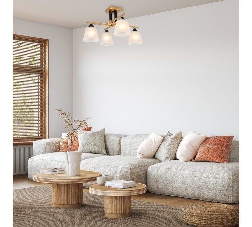 Люстра на штанге Escada 2128/4P Deutzia