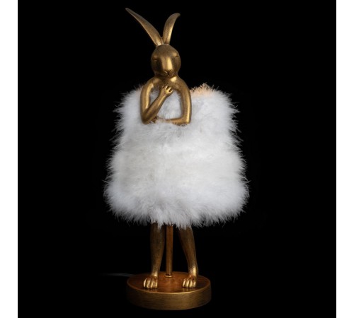 Настольная лампа декоративная Loft it 10315/A White fluff Lapine