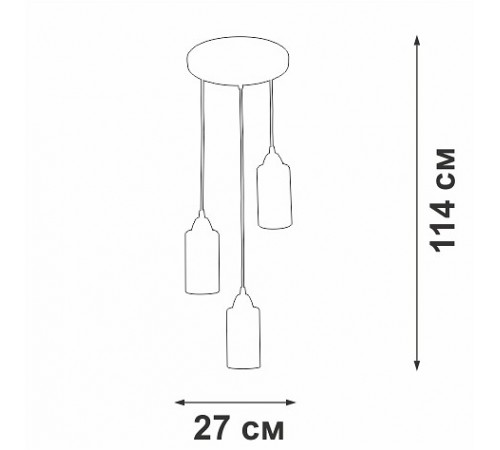 Подвесной светильник Vitaluce V3787-7/3S V3787