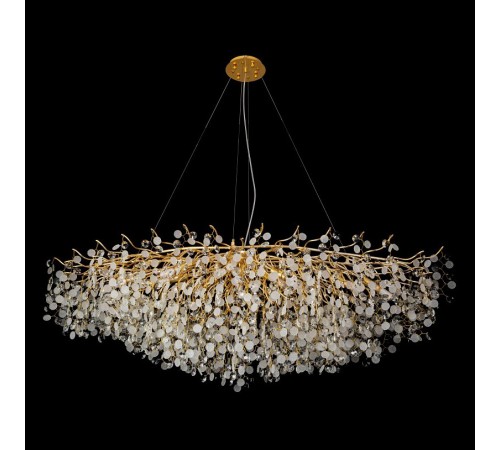 Подвесная люстра iLamp 7204-L1600 GD Savage