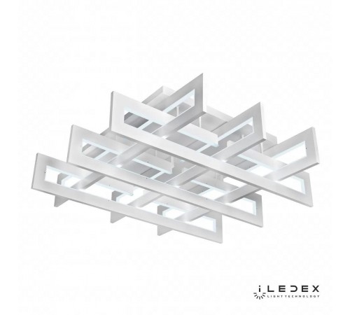 Потолочная люстра iLedex 9082-800*800-X 192W WH Stalker