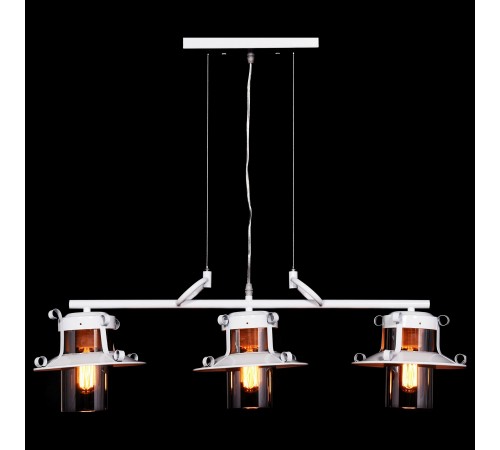 Подвесной светильник LUMINA DECO LDP 11327B-3 PR WT Capri