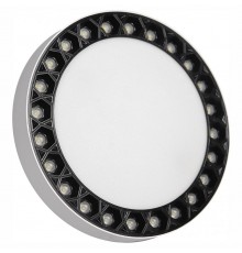 Накладной светильник iLedex 5552-36W-D217-3/4K-WH+BK Mercury