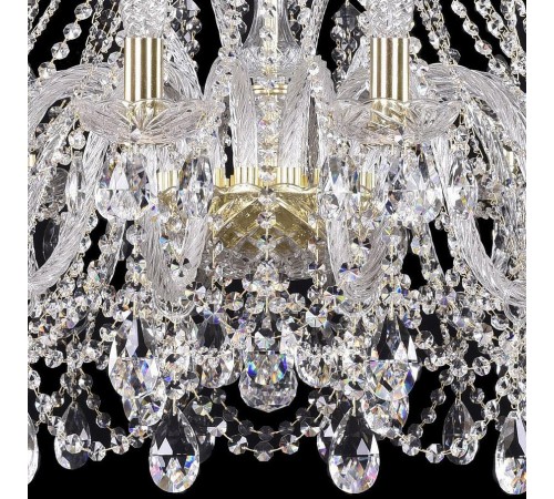 Подвесная люстра Bohemia Ivele Crystal 1411/16/360/G 1411