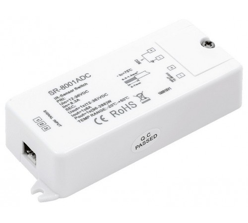 Контроллер-выключатель SWG SR-8001ADC ИК-датчики "взмаx руки"