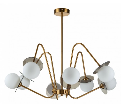 Люстра на штанге Indigo 11020/8R Brass Jazz