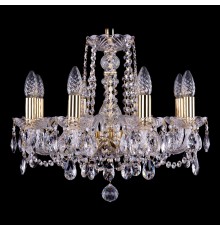 Подвесная люстра Bohemia Ivele Crystal 1402/8/160/G 1402