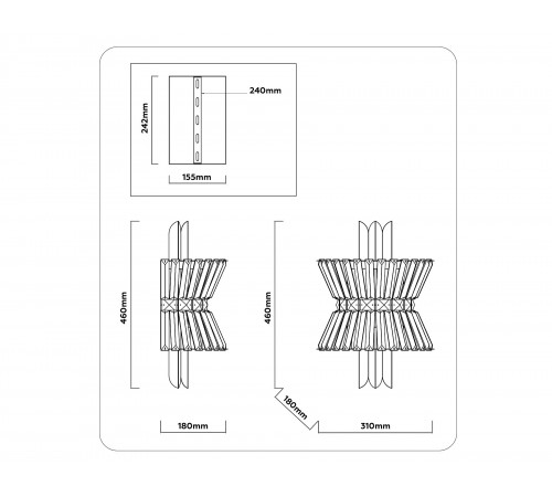 Накладной светильник Ambrella Light LH41032 LH