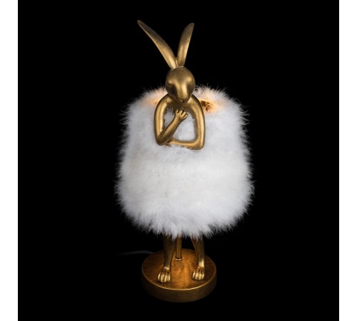 Настольная лампа декоративная Loft it 10315/A White fluff Lapine