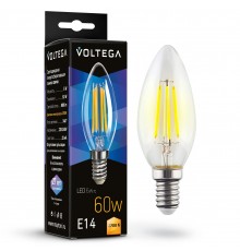 Лампа светодиодная Voltega 7197 Candle 6W