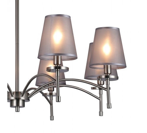 Люстра на штанге Escada 694/8PL Nickel Faith