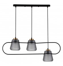 Подвесной светильник Indigo 11016/3P Black Astratto
