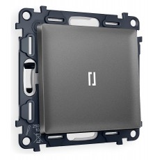 Выключатель одноклавишный с подсветкой без рамки Ambrella Volt MA652015 Quant