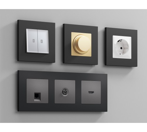 Рамка на 4 поста Ambrella Volt AF250804 Qubi