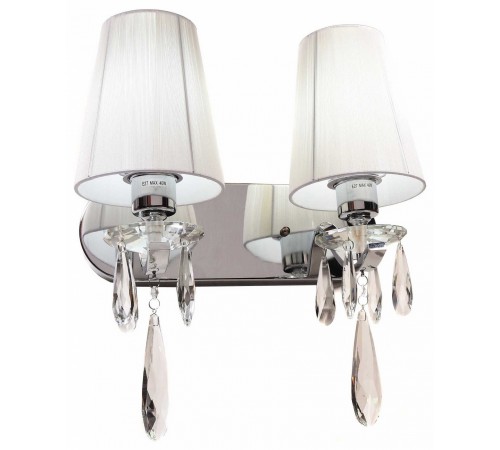 Бра LUMINA DECO LDW 1726-2W CHR Alessia