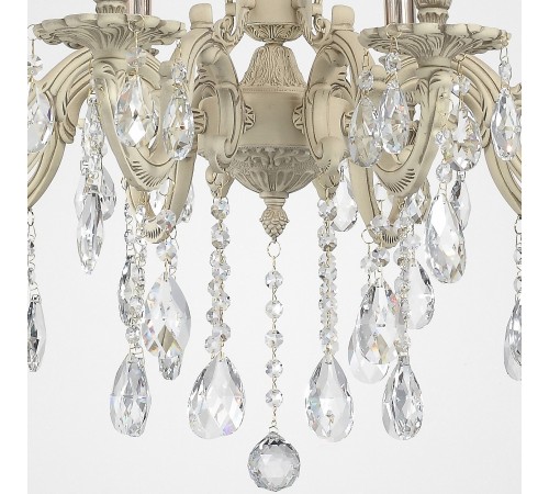 Подвесная люстра Lucia Tucci BARLETTA 1730.8 cream white Barletta