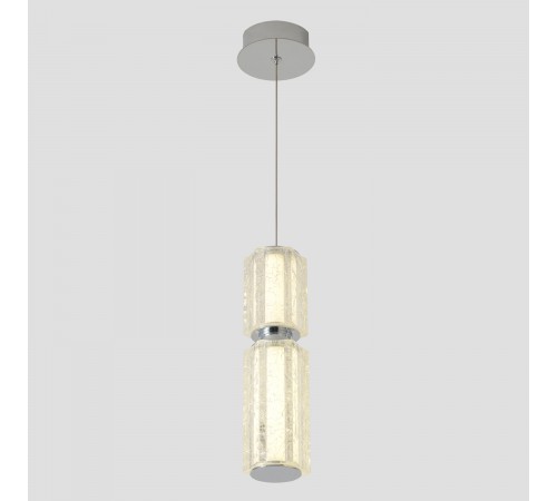 Светильник подвесной Crystal Lux ANTIQUE SP23W LED CHROME