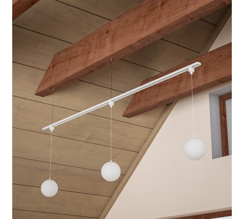 Подвесной комплект для шинопровода Crystal Lux CLT 0.210 03 WH