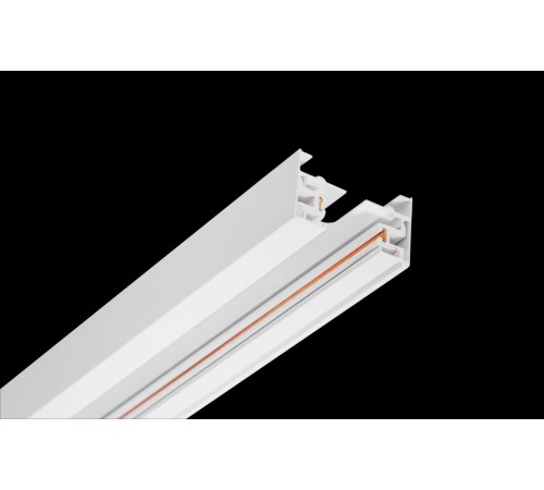 Шинопровод однофазный с питанием и заглушкой Crystal Lux CLT 0.11 01 L2000 WH