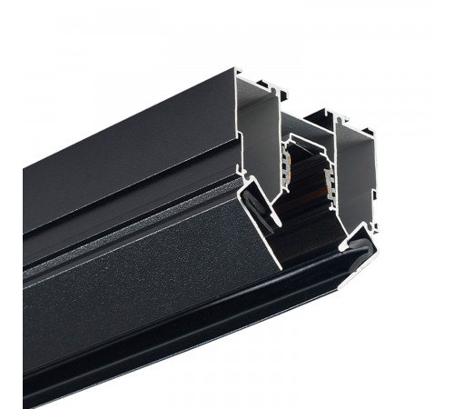 Встраиваемый магнитный трек в натяжной ПВХ потолок Crystal Lux CLT 0.134 01 L3000 BL