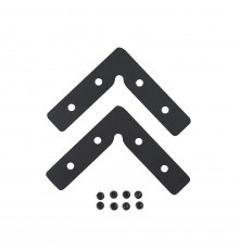 Комплект соединителей верхних для встраиваемого магнитного трека в натяжной ПВХ потолок 2 шт. Crystal Lux CLT 0.223 07