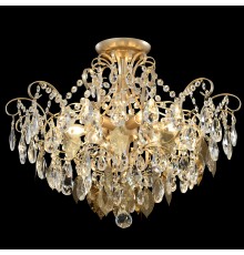 Светильник потолочный Crystal Lux ESMIRALDA PL6 GOLD