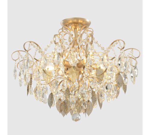 Светильник потолочный Crystal Lux ESMIRALDA PL6 GOLD
