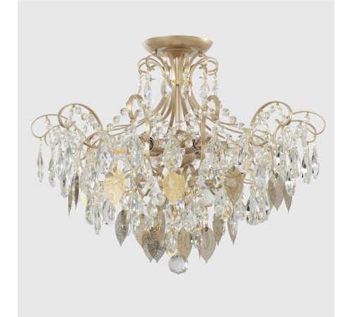 Светильник потолочный Crystal Lux ESMIRALDA PL6 GOLD