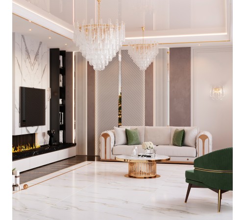 Люстра Crystal Lux FONTAIN SP18 GOLD