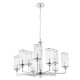 Люстра Crystal Lux GLORIA SP9 CHROME