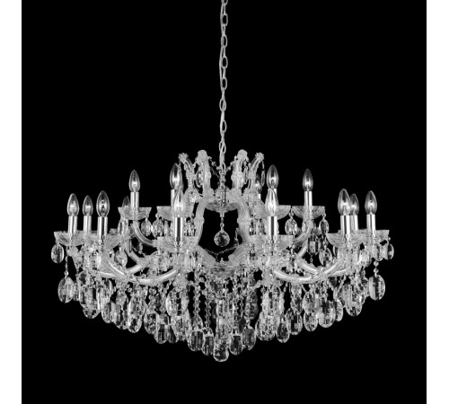 Люстра Crystal Lux HOLLYWOOD SP12+6 CHROME