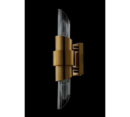 Бра Crystal Lux JUSTO AP2 BRASS