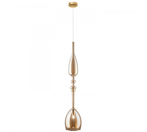 Светильник подвесной Crystal Lux LUX NEW SP1 C AMBER