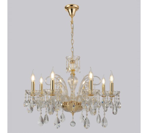Люстра Crystal Lux MONICA SP8 GOLD