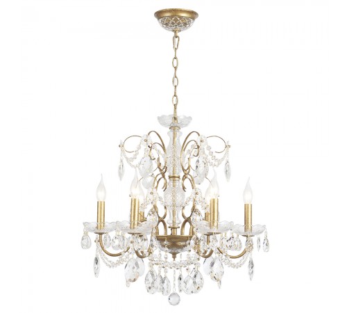 Люстра Crystal Lux ODELIS SP6 GOLD