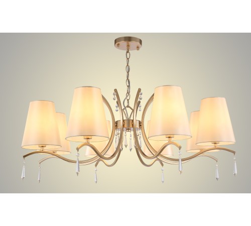 Люстра Crystal Lux RENATA SP8 GOLD