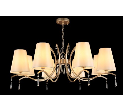 Люстра Crystal Lux RENATA SP8 GOLD